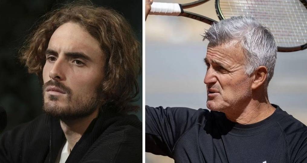 西班牙网球队鏖战美国网球队，西西帕斯统治全场