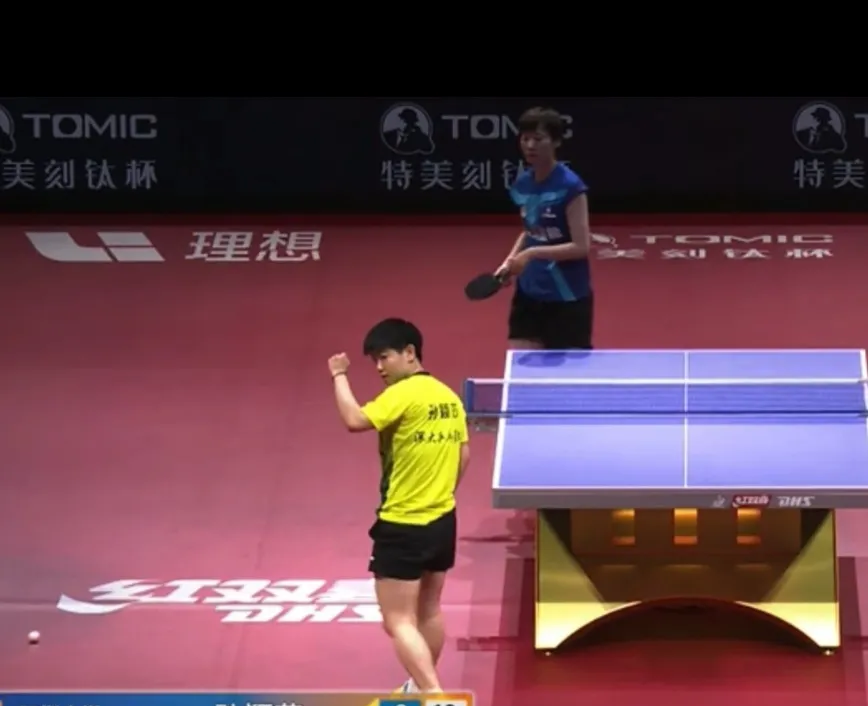 中国乒乓球队横扫韩国乒乓球队，许昕统治全场