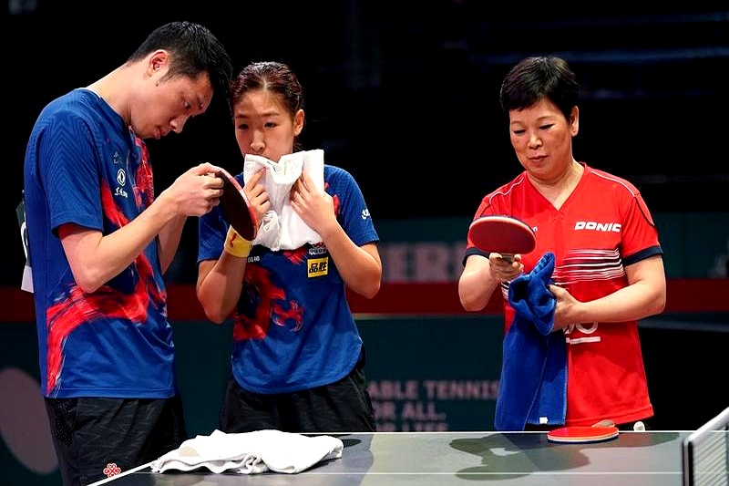 比利时乒乓球队碾压波兰乒乓球队，许昕关键制胜