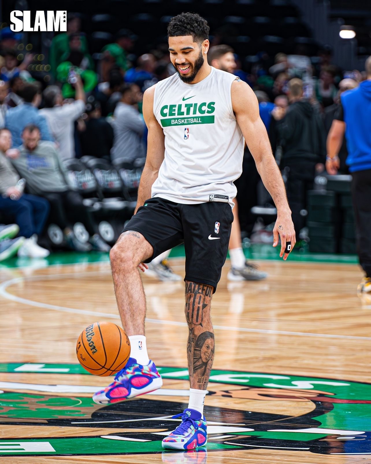 热火力克太阳，塔图姆状态火热